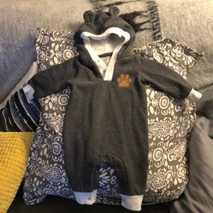 Fleece onesie, 3 month